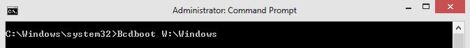 CMD_BCDBOOT